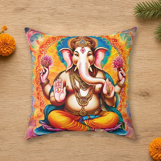 ganesh decorative pillow