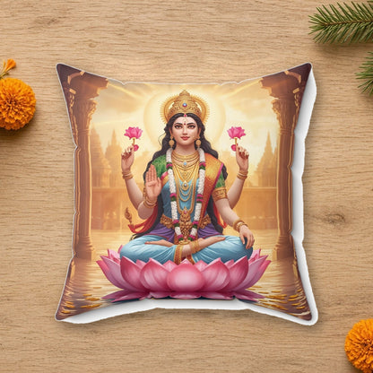 lakshmi decorative pillow