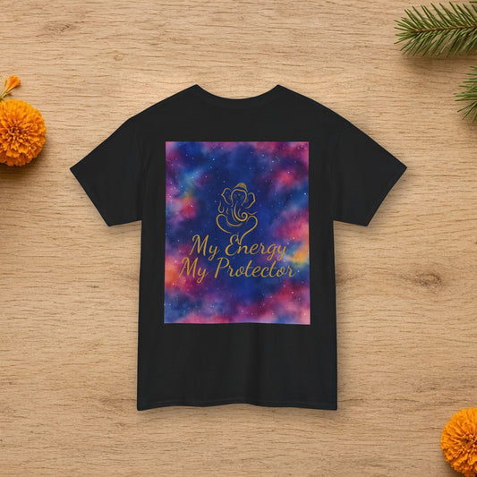 my energy my protector cosmic ganesh tee