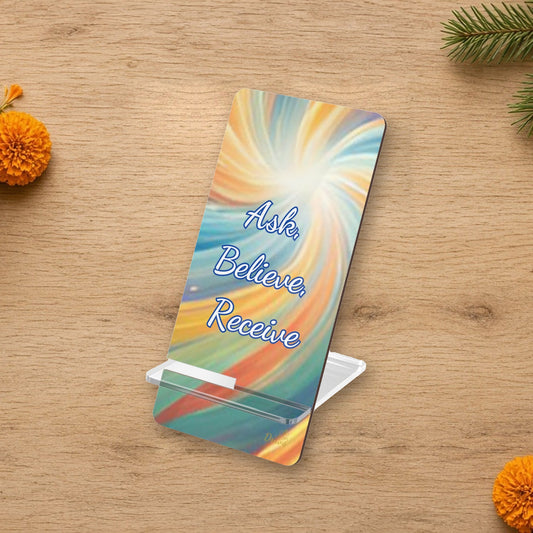 phone stand with ask believe receive design
