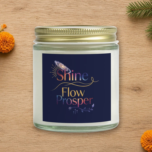shine flow prosper luxe candle