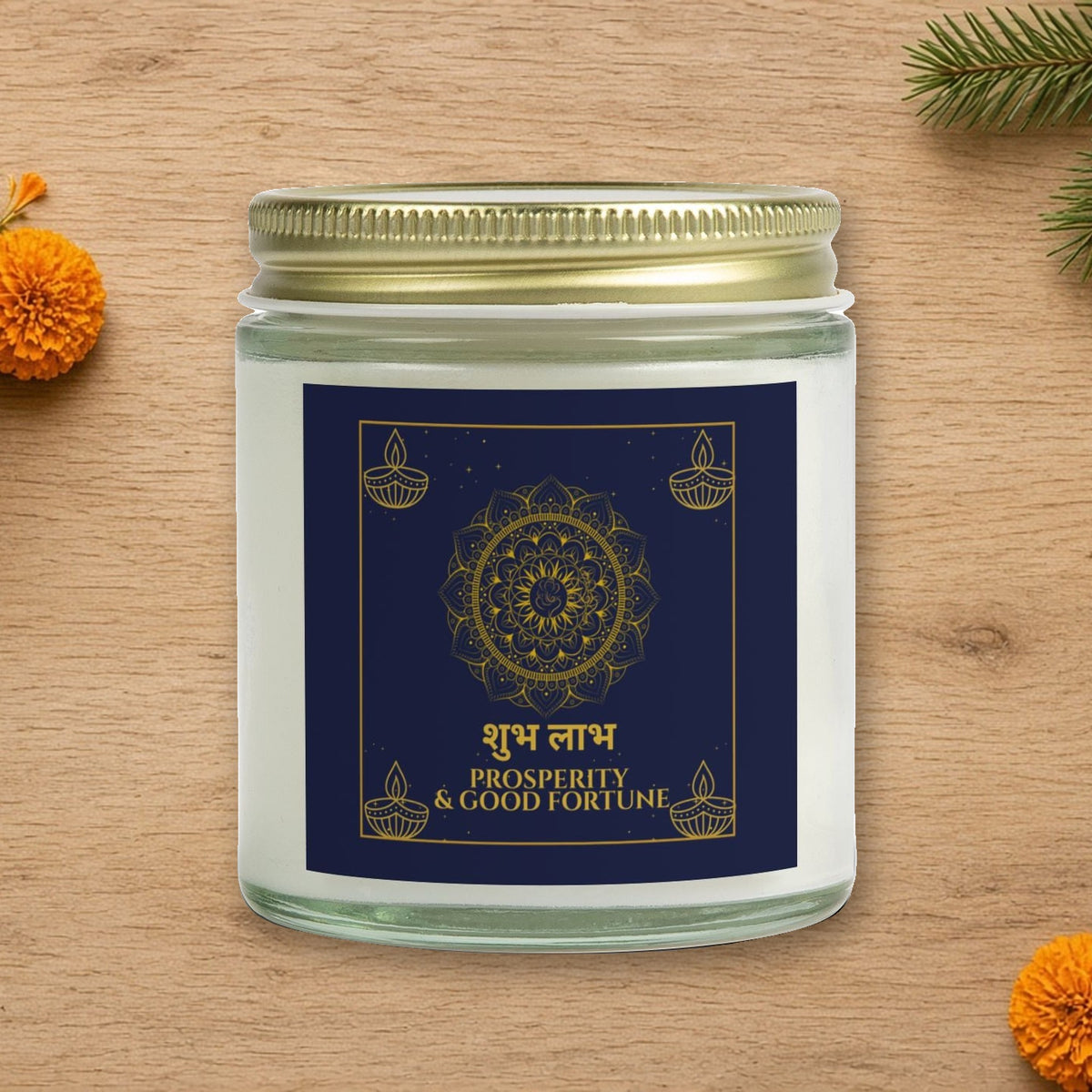 shubh labh prosperity candle