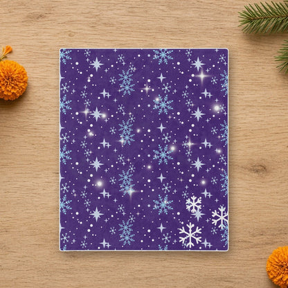 snowflake blanket winter vibes