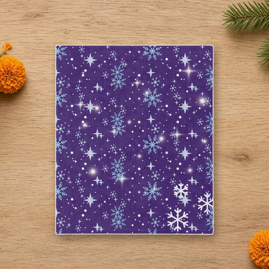 snowflake blanket winter vibes