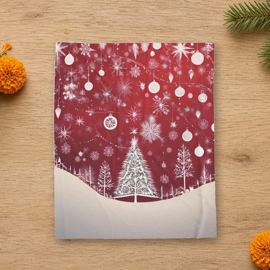 velveteen christmas snowflake blanket