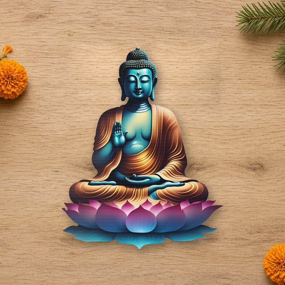 vibrancolourfulbuddha